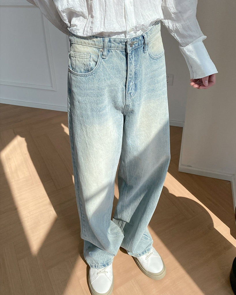 Casual Loose Wide Pants BKC167 - KBQUNQ｜韓国メンズファッション通販サイト