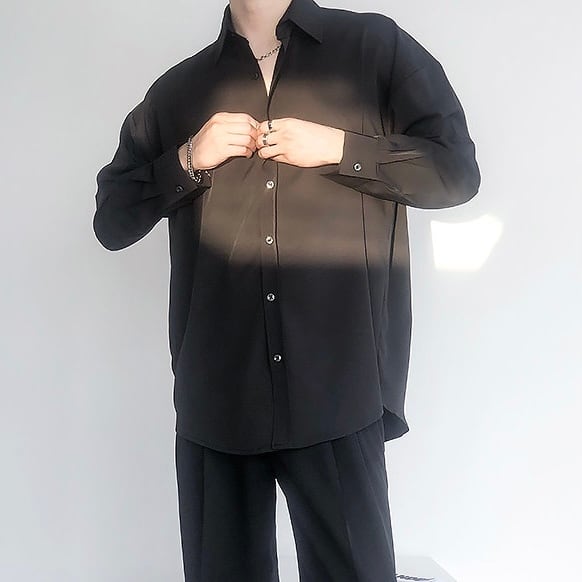 韓国風シアーシャツ【KBQ233】 - KBQUNQ｜韓国メンズファッション通販サイト