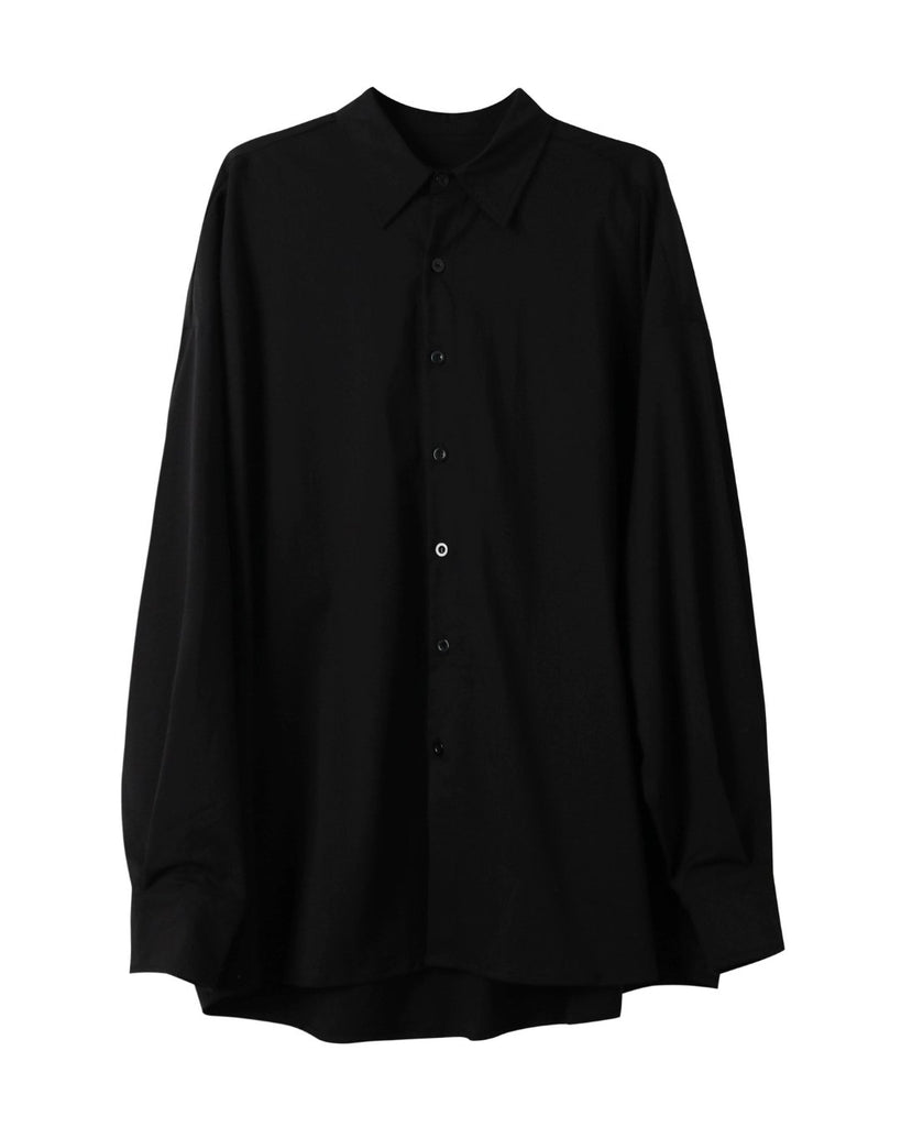 Plain Oversized Long Sleeve Shirt ASD0061 - KBQUNQ｜ファッション通販