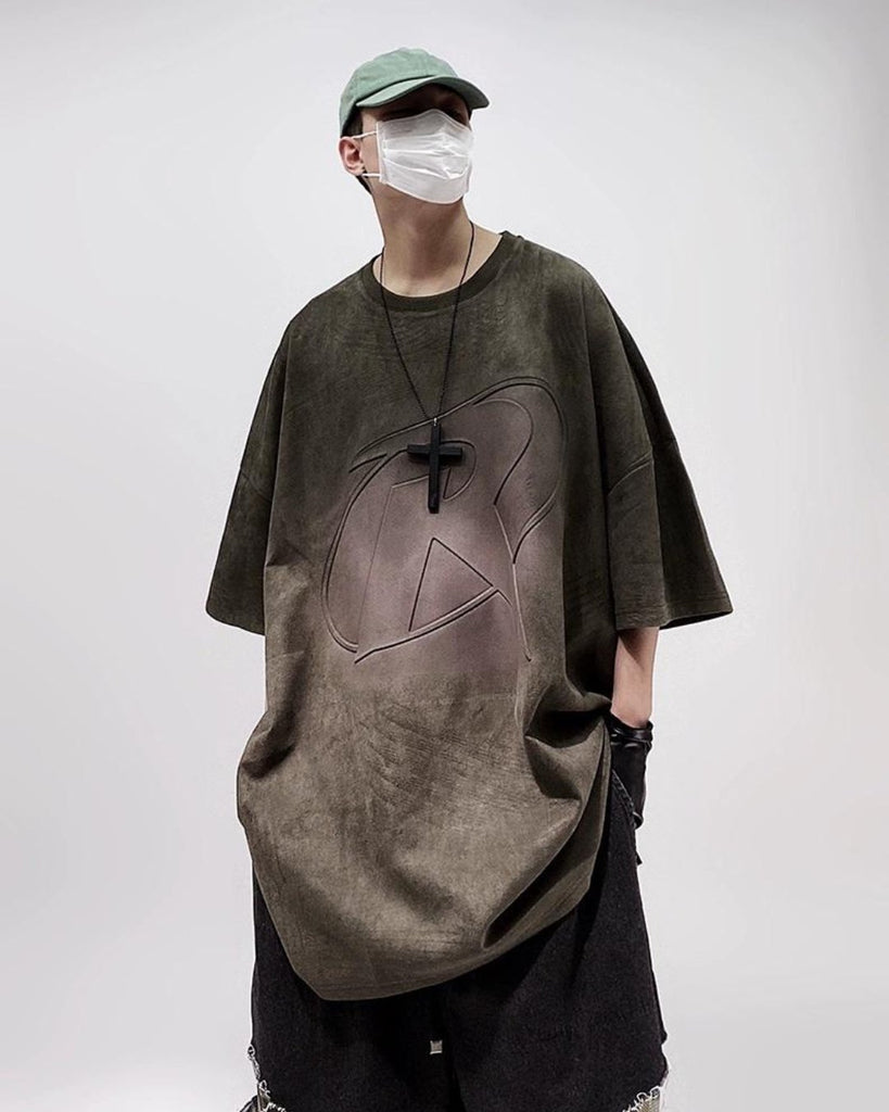 Retro Dark Old T-Shirt UCS0017 - KBQUNQ｜韓国メンズファッション通販サイト