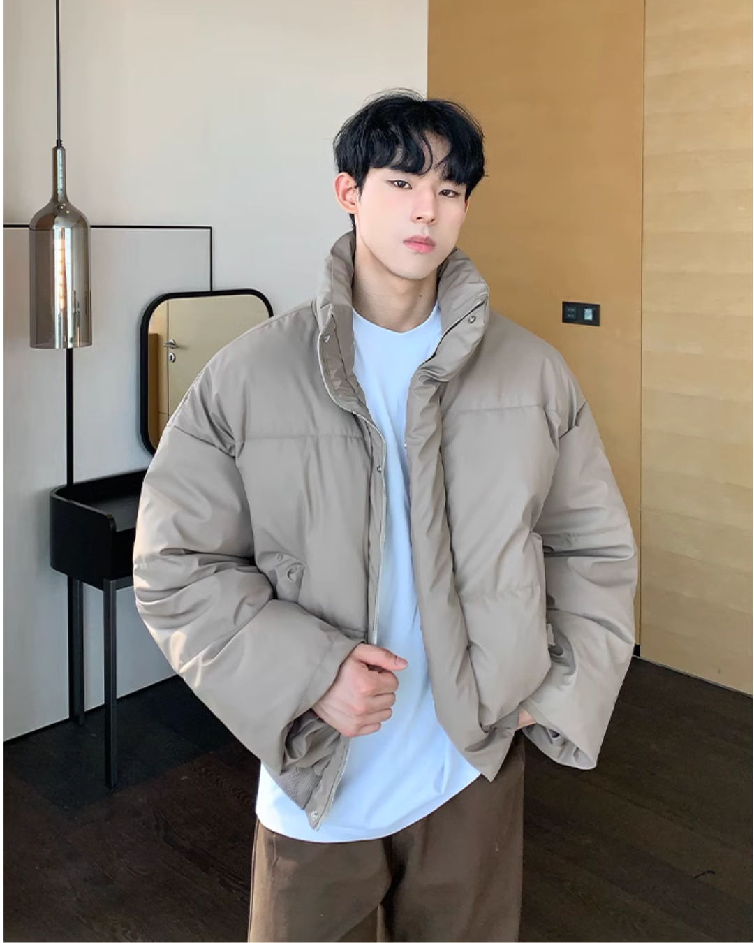 Stand Collar Down Jacket CBJ0100 – KBQUNQ｜ファッション通販