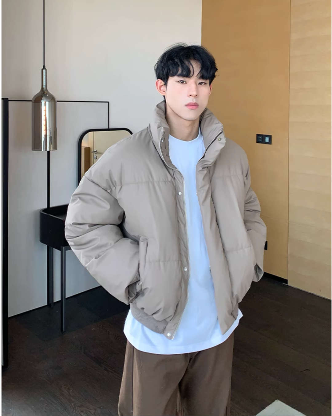 Stand Collar Down Jacket CBJ0100 – KBQUNQ｜ファッション通販