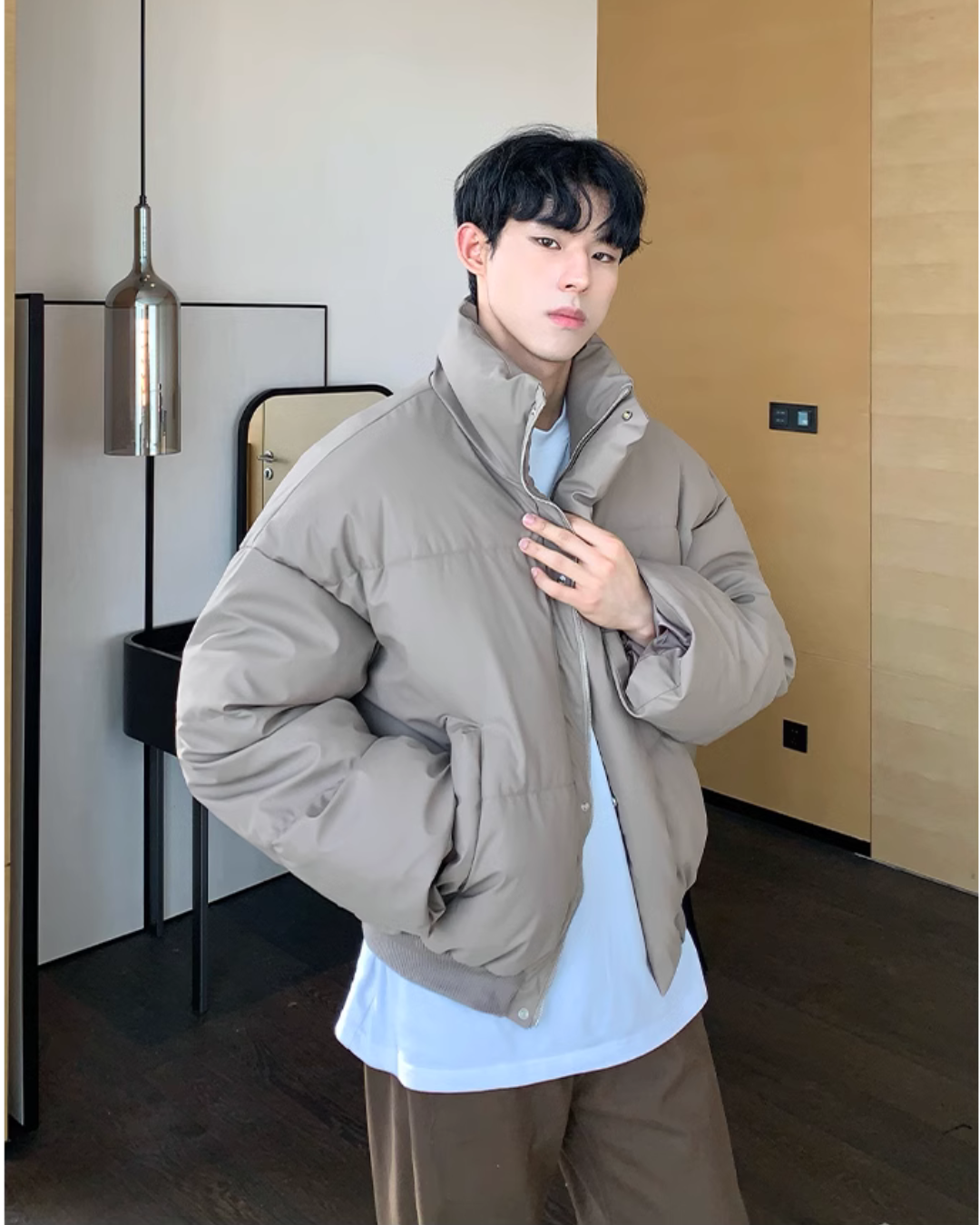 ジャケット・アウター KK Stand Collar Down Jacket CBJ0100 – KBQUNQ｜ファッション通販