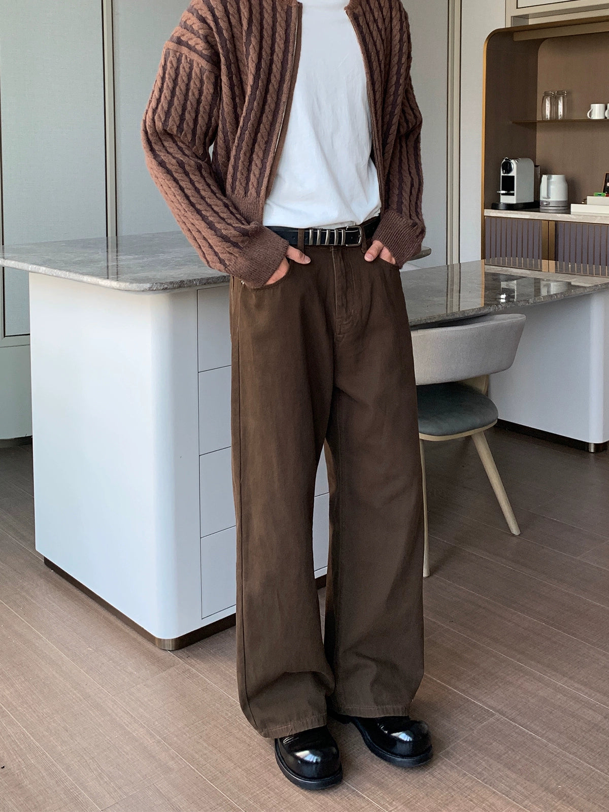 AVANDRESS★韓国★人気★男女兼用★ real wide cargo pants 2色 AVANDRESS☆韓国☆人気☆男女兼用☆ real wide cargo pants 2色