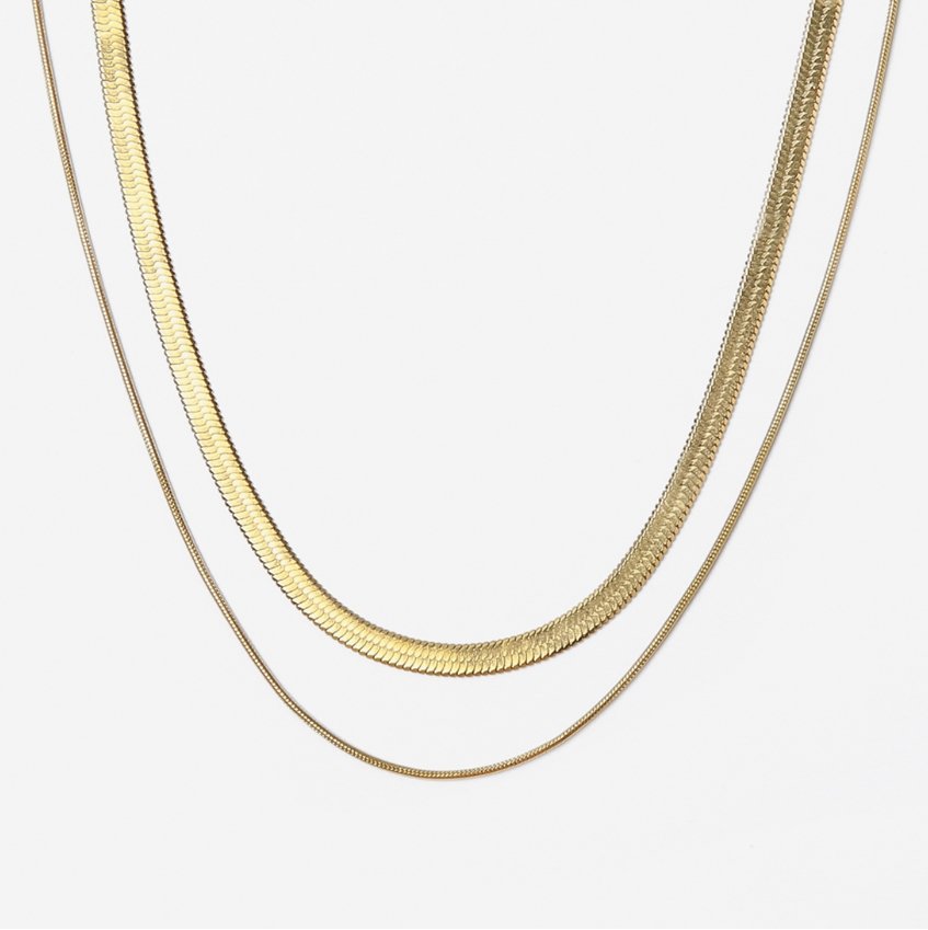 GOLD CHAIN NECKLACE KBQ0309 – KBQUNQ｜ファッション通販