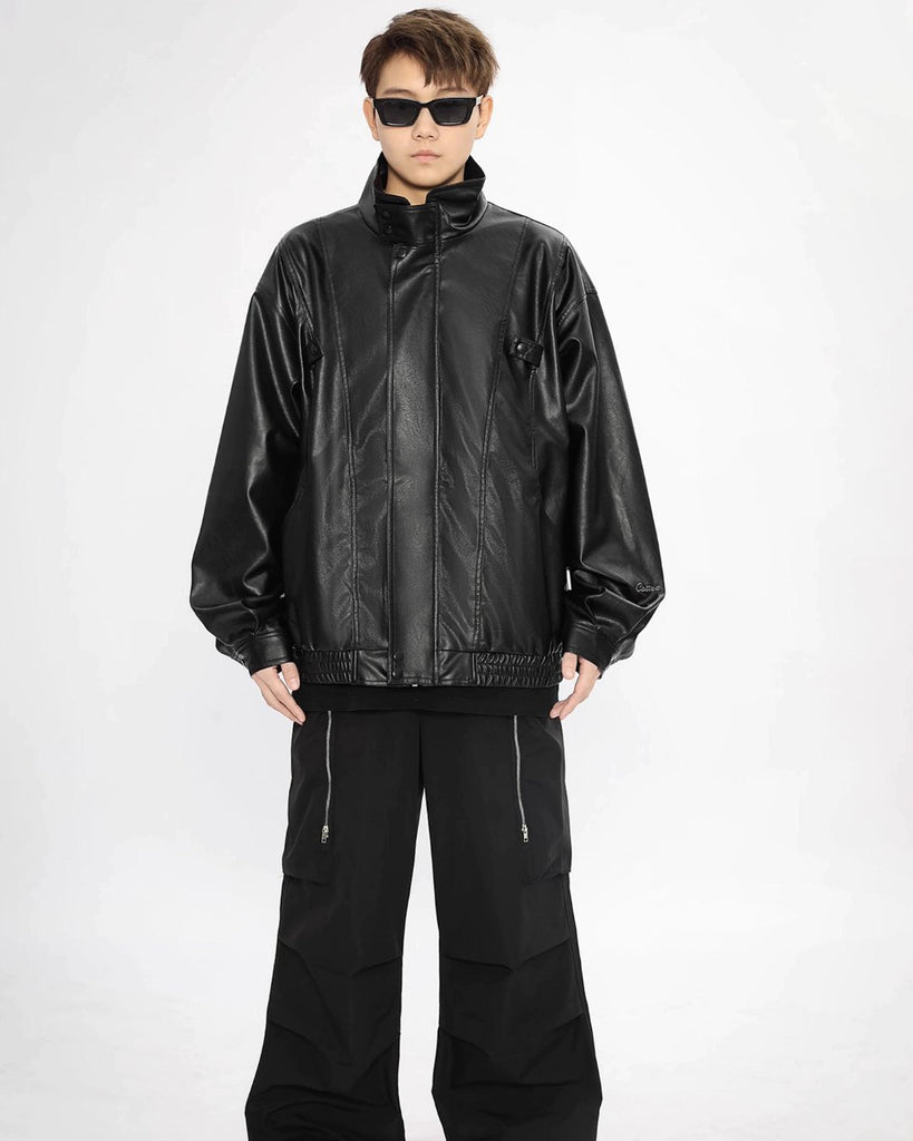 American PU Leather Jacket FRR0005 - KBQUNQ｜ファッション通販