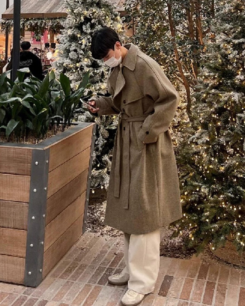 Basic Wool Long Coat VCH0185 - KBQUNQ｜ファッション通販