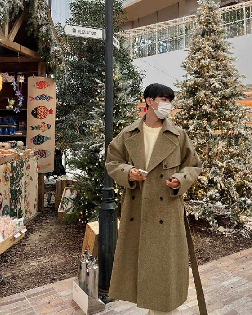 Basic Wool Long Coat VCH0185 - KBQUNQ｜ファッション通販