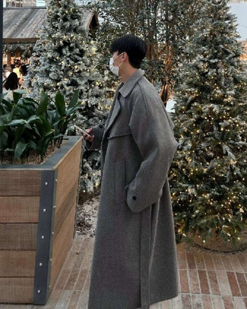 Basic Wool Long Coat VCH0185 - KBQUNQ｜ファッション通販