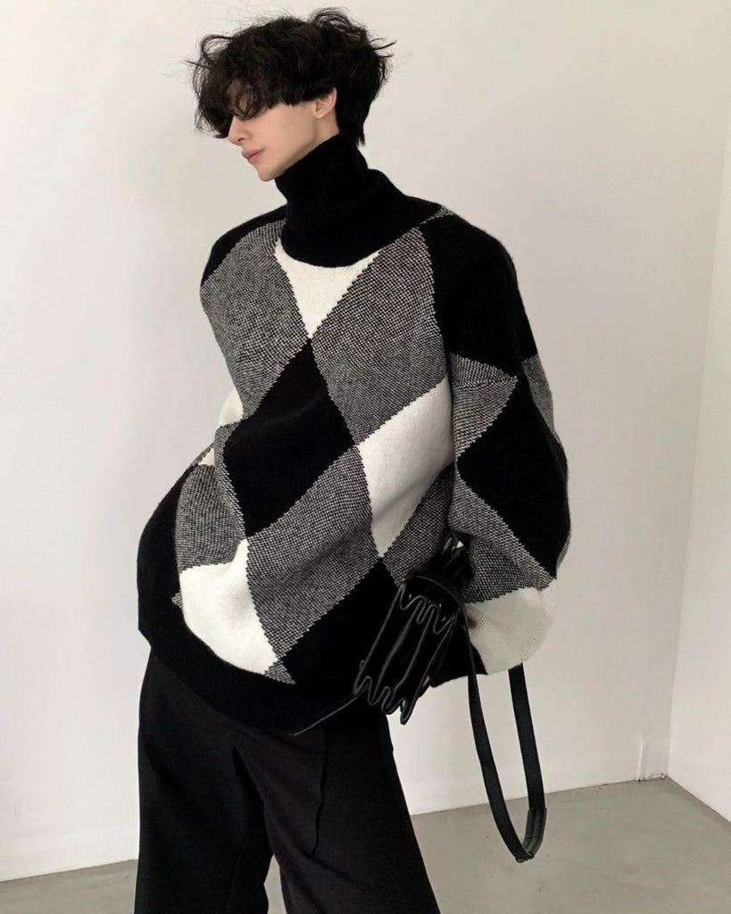 Bias Check Pullover Knit AUW0014 - KBQUNQ｜ファッション通販