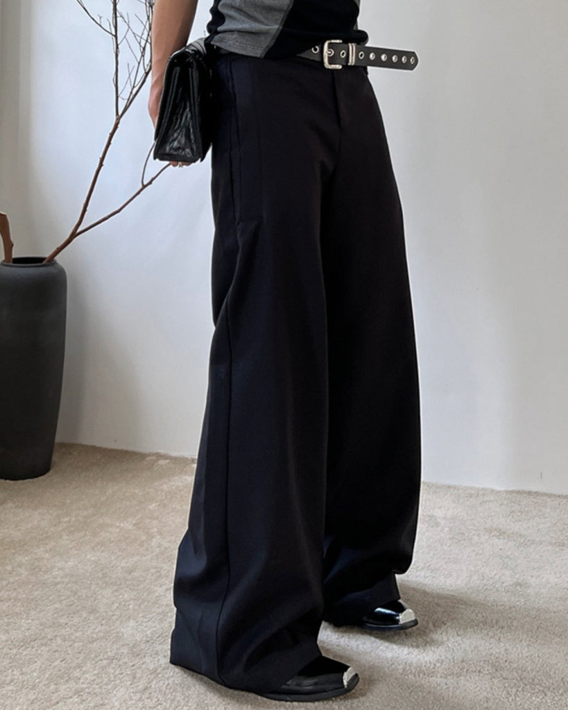 Casual High Waist Flared Pants TNS0093 - KBQUNQ｜韓国メンズファッション通販サイト