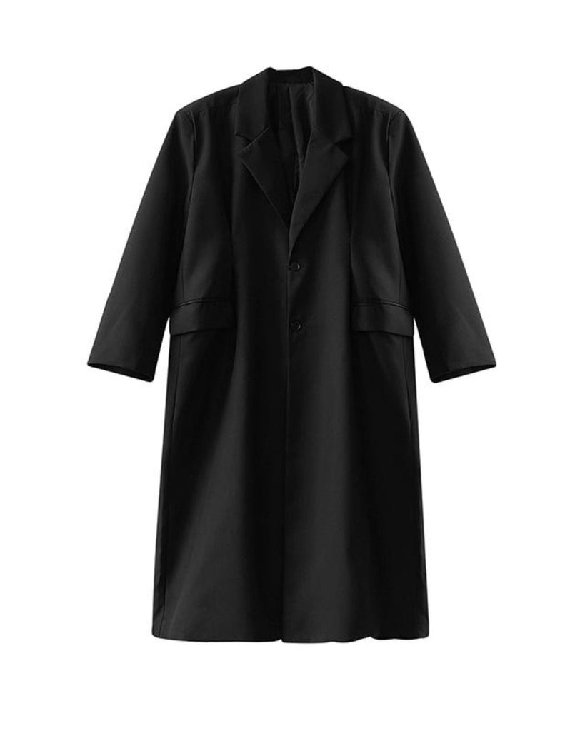 Casual Long Jacket Coat HOZ0009 - KBQUNQ｜ファッション通販