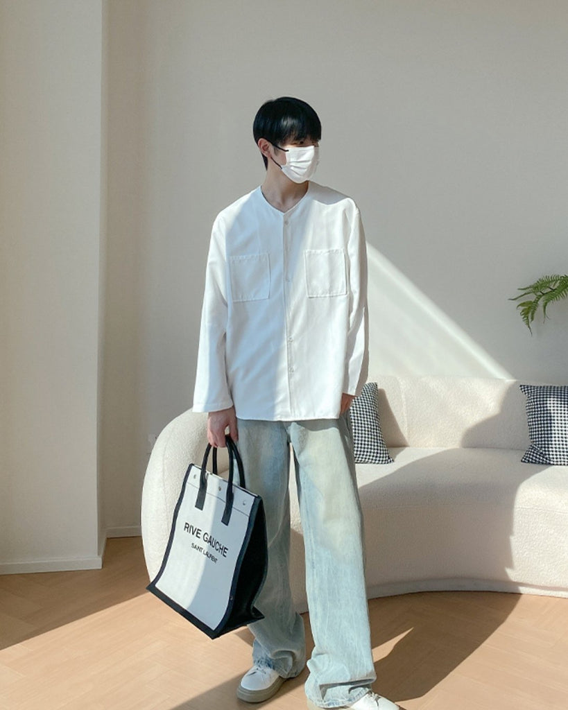 Casual Loose Wide Pants BKC167 - KBQUNQ｜韓国メンズファッション通販サイト