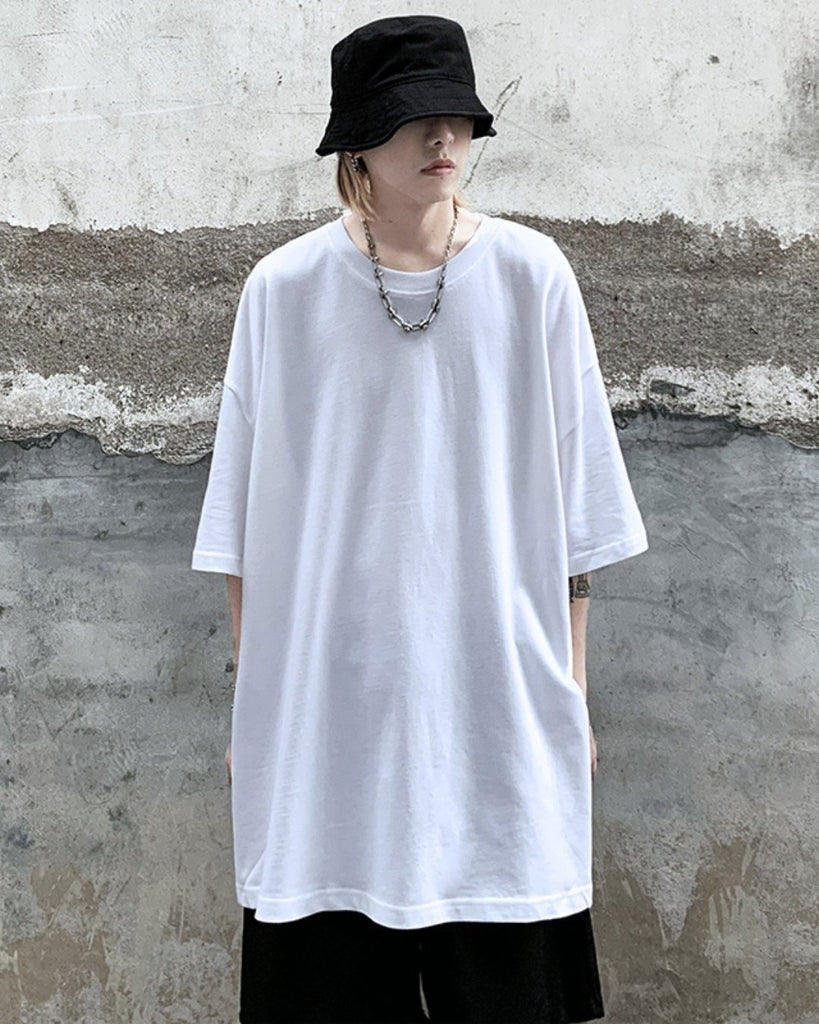 Casual Simple Daily T-Shirt ASD0047 - KBQUNQ｜韓国メンズファッション通販サイト