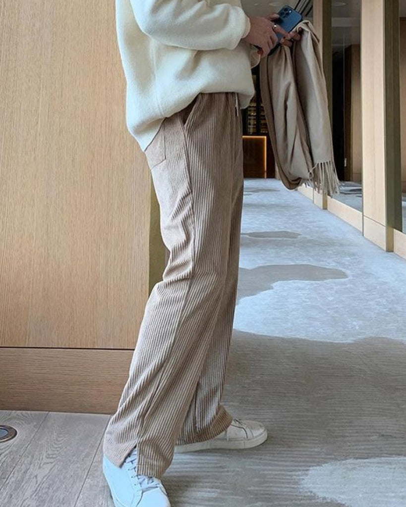 Corduroy Straight Pants VCH0206 - KBQUNQ｜ファッション通販