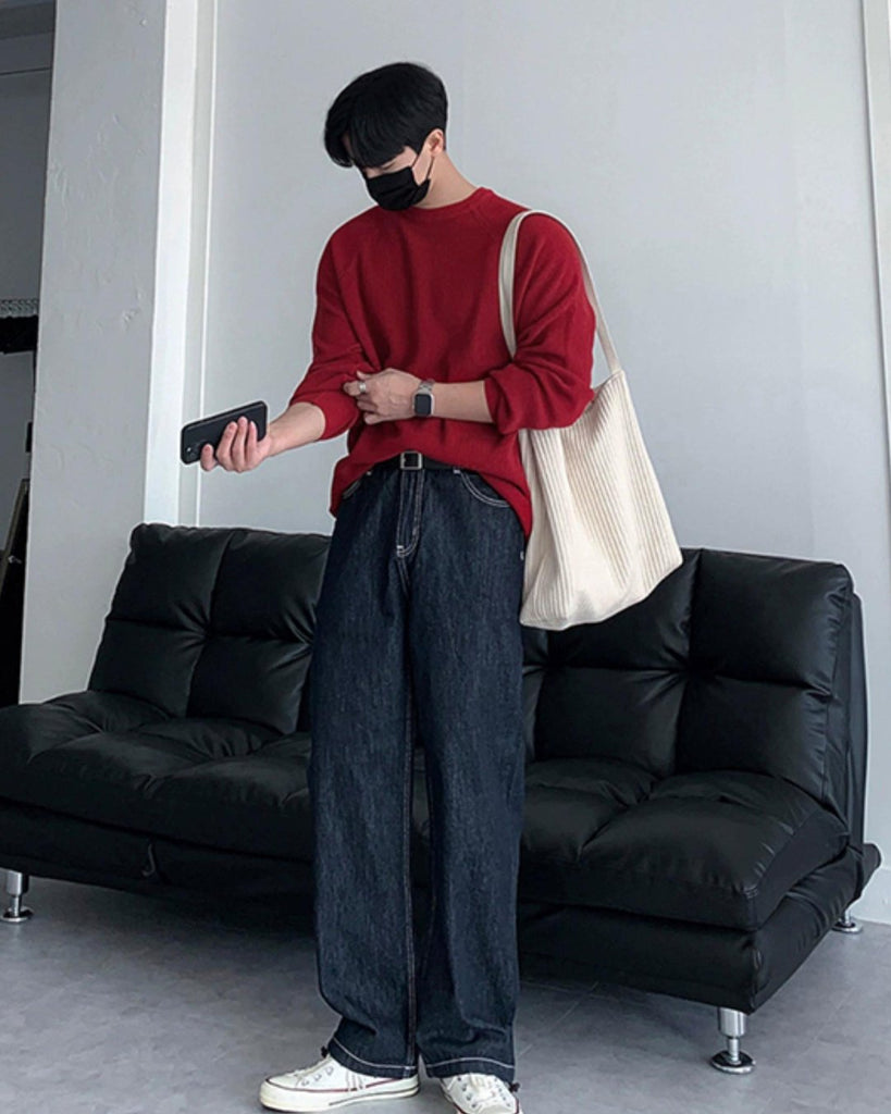 Crewneck Simple Knit VCH0168 - KBQUNQ｜ファッション通販