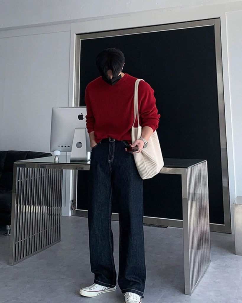 Crewneck Simple Knit VCH0168 - KBQUNQ｜ファッション通販