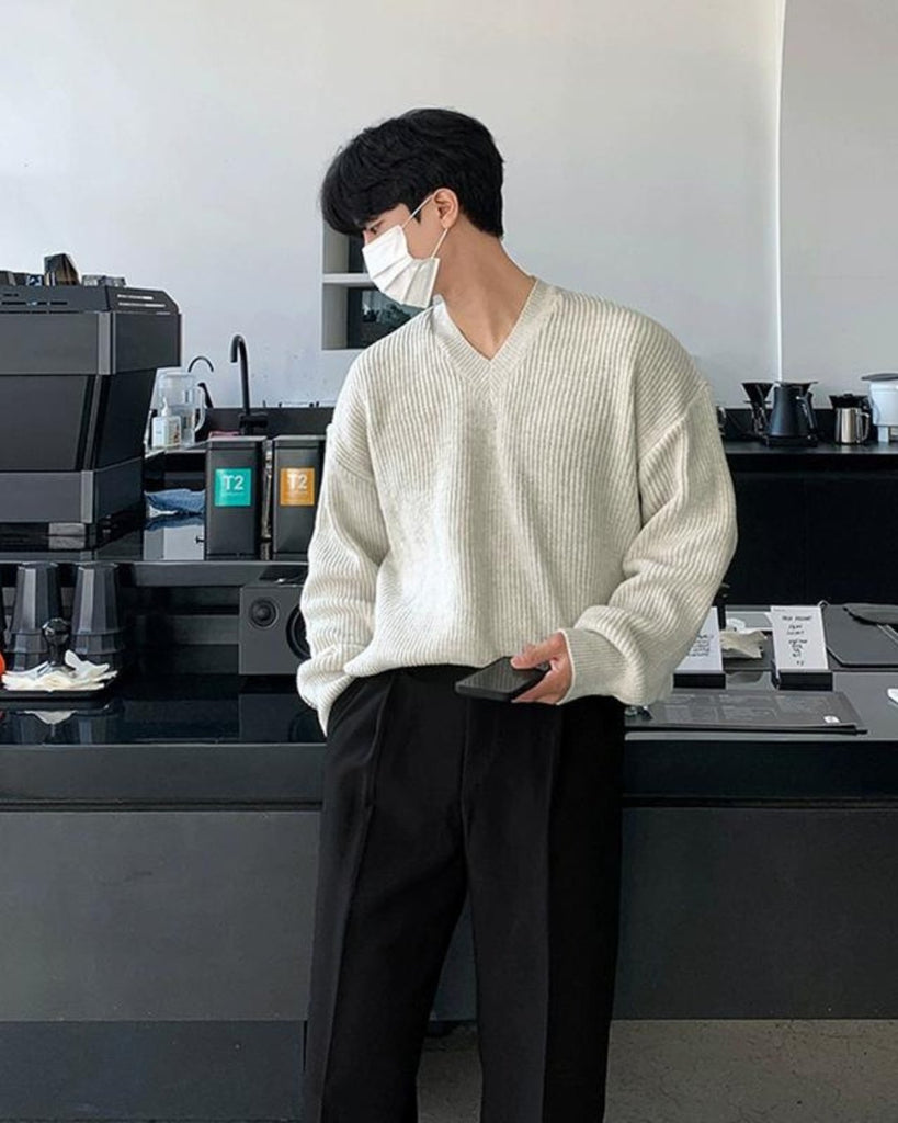 Crewneck Simple Knit VCH0168 - KBQUNQ｜ファッション通販