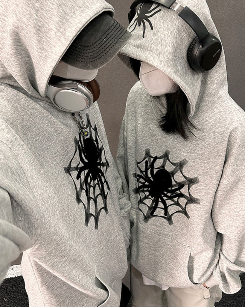 Dark Spider Hoodie HGX0003 - KBQUNQ｜韓国メンズファッション通販サイト