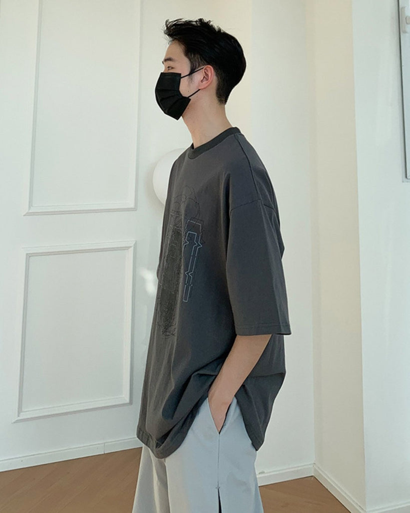 Design Short Sleeve Shirt BKC159 - KBQUNQ｜韓国メンズファッション通販サイト