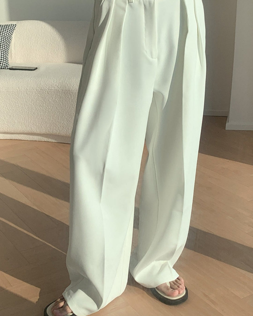 Double Waist Wide Pants BKC177 - KBQUNQ｜韓国メンズファッション通販サイト
