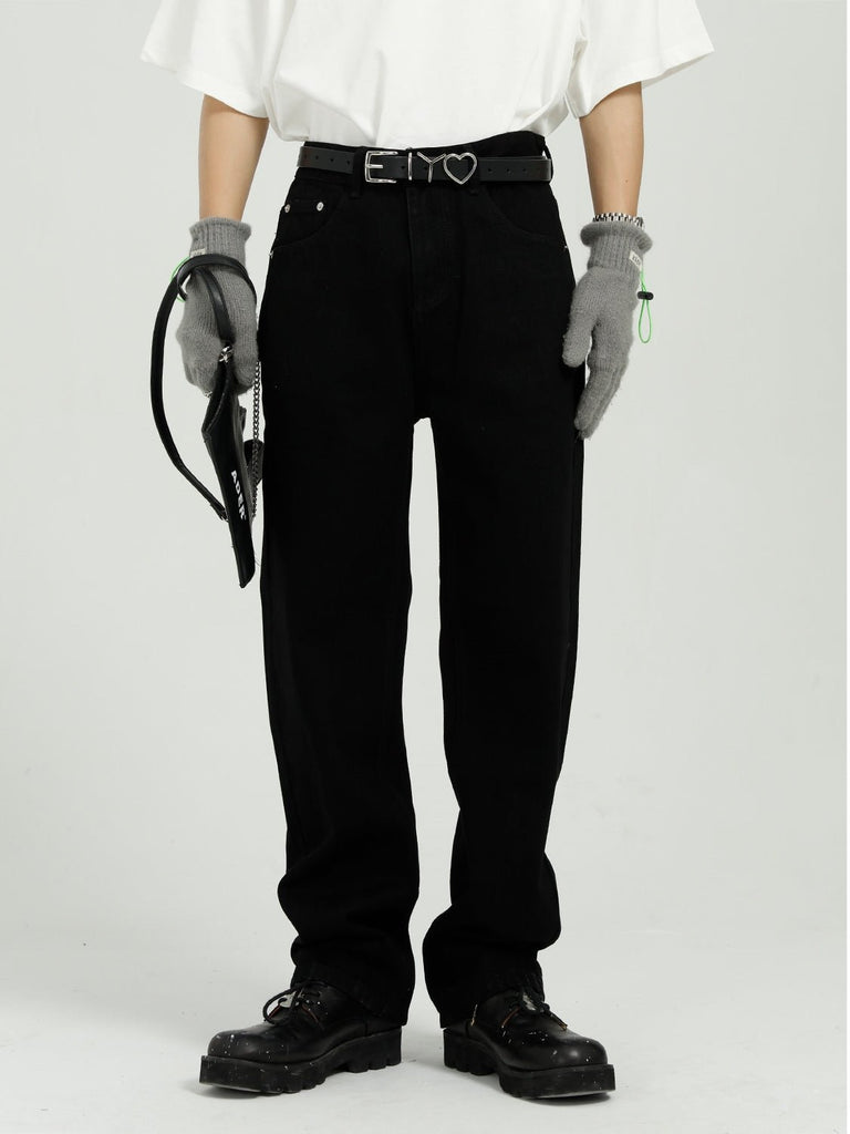 Double Zipper Jeans P1O0008 - KBQUNQ｜韓国メンズファッション通販サイト