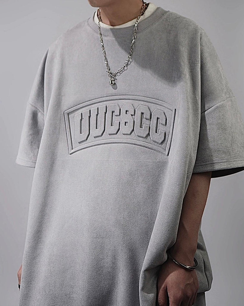 Embossed Logo Short Sleeve T-Shirt UCS0022 - KBQUNQ｜韓国メンズファッション通販サイト
