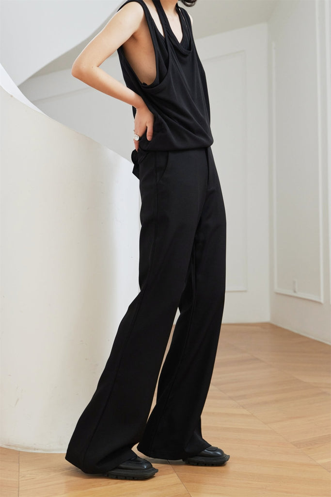 Flared Slack Pants SVN0008 - KBQUNQ｜韓国メンズファッション通販サイト