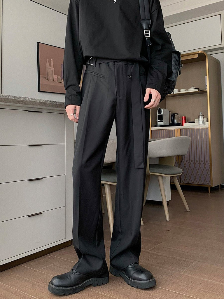 Full Zip Lapel Bomber Jacket＆pants HUD0025 - KBQUNQ｜韓国メンズファッション通販サイト