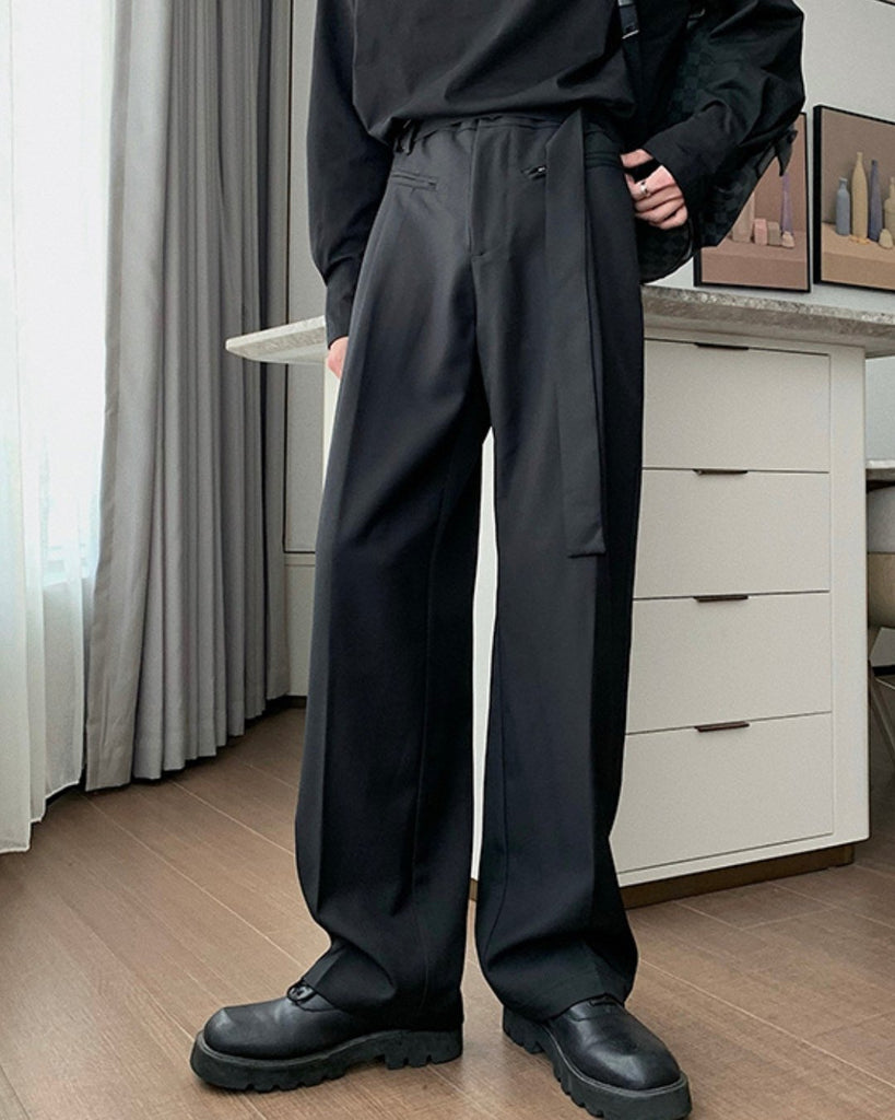 Full Zip Lapel Bomber Jacket＆pants HUD0025 - KBQUNQ｜韓国メンズファッション通販サイト