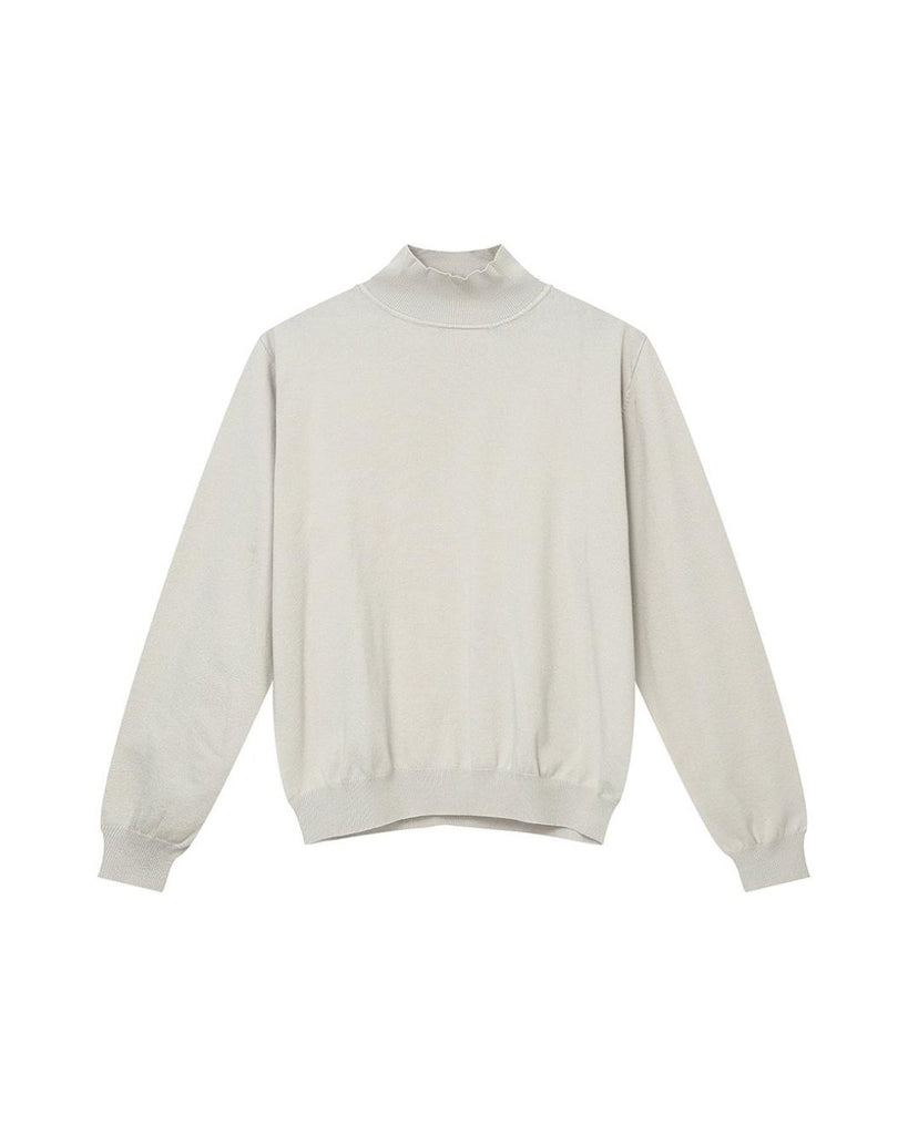 Half Turtleneck Long Sleeve T-Shirt OYC0015 - KBQUNQ｜ファッション通販
