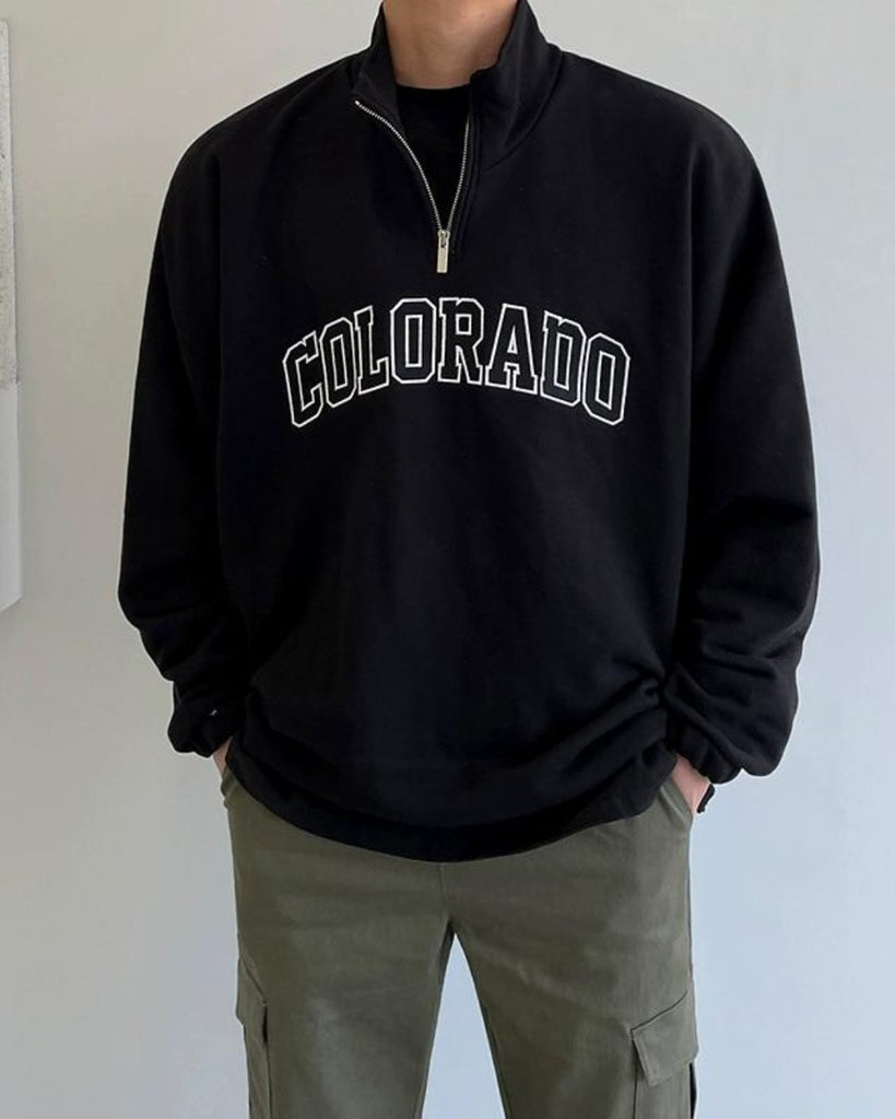 Half Turtleneck Sweatshirt VCH0121 - KBQUNQ｜ファッション通販