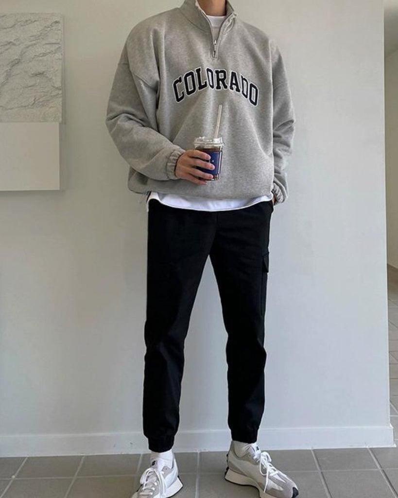 Half Turtleneck Sweatshirt VCH0121 - KBQUNQ｜ファッション通販