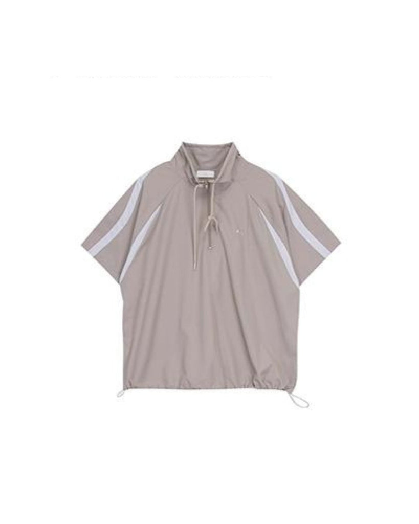Half Zip Pullover & Line Wide Shorts HUD0057 - KBQUNQ｜韓国メンズファッション通販サイト