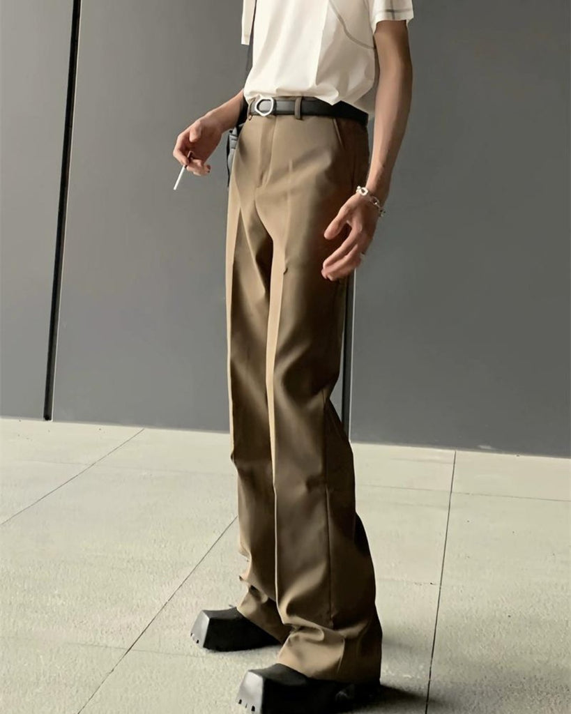 High Street Slit Loose Pants ACT0003 - KBQUNQ｜ファッション通販