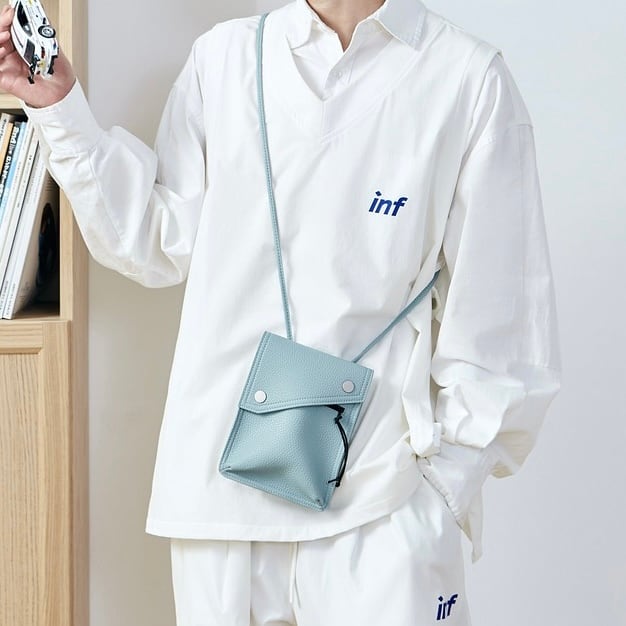 デザインショルダーバッグ【KBQ186】 - KBQUNQ｜韓国メンズファッション通販サイト