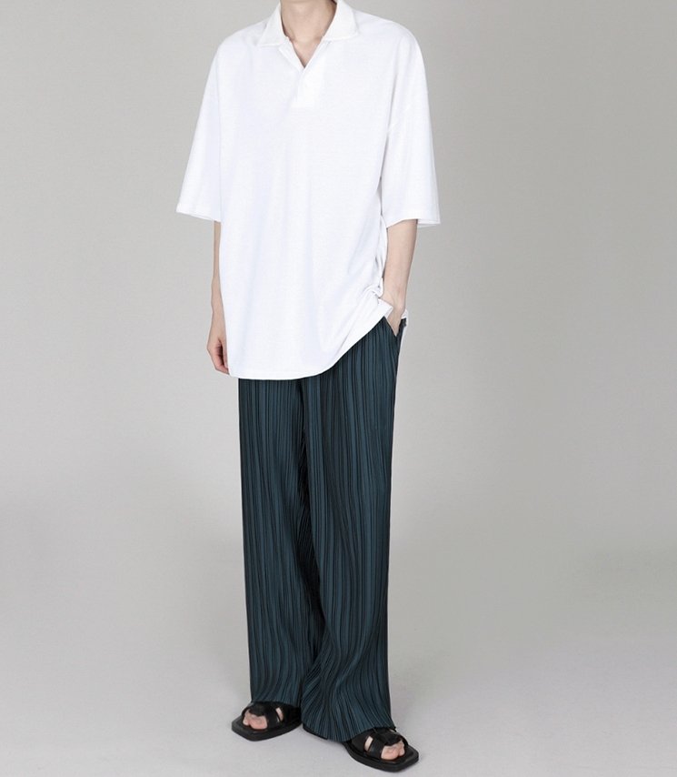 デザイナーワイドパンツ【KBQ338】 - KBQUNQ｜韓国メンズファッション通販サイト