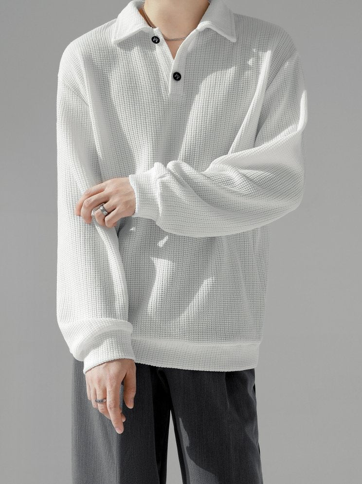 モダンデザインポロシャツ【KBQ445】 - KBQUNQ｜韓国メンズファッション通販サイト