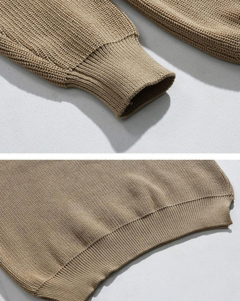 Knitted Polo Shirt VCH0141 - KBQUNQ｜ファッション通販
