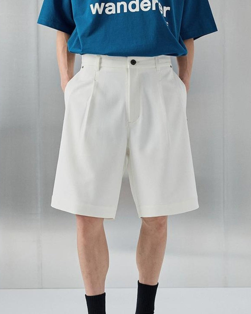 Korean Classic Half Pants NAS0003 - KBQUNQ｜韓国メンズファッション通販サイト