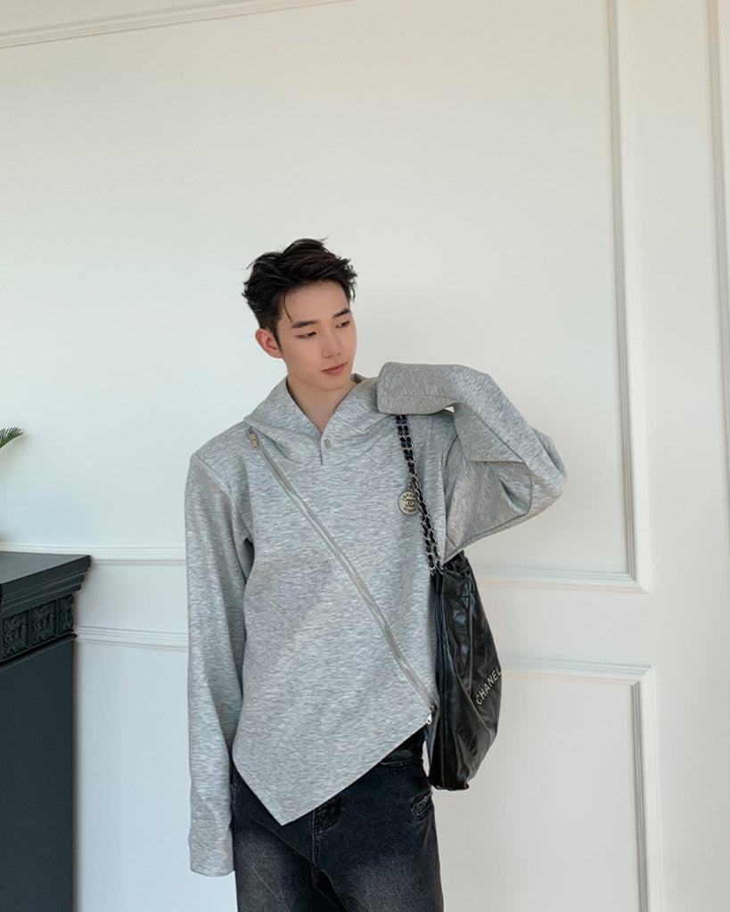Korean Design Zip Hoodie BKC164 - KBQUNQ｜韓国メンズファッション通販サイト