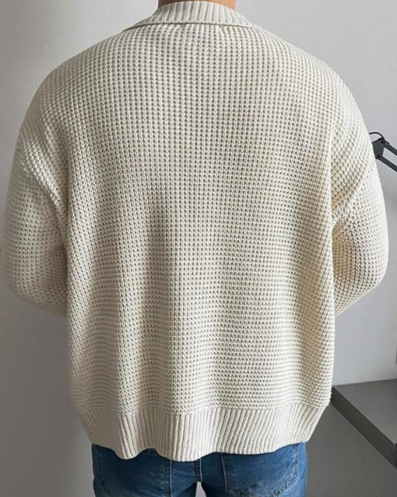 Korean Drivers Knit Jacket VCH0125 - KBQUNQ｜ファッション通販