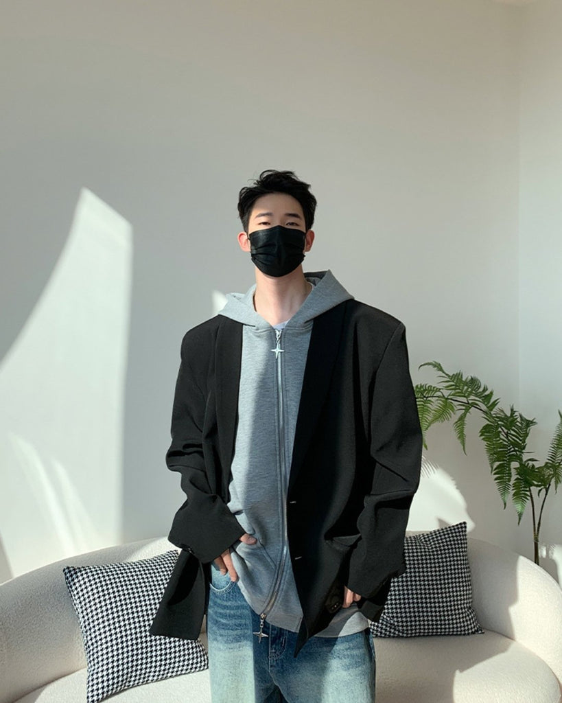 Korean Jacket＆Hoodie Vest BKC156 - KBQUNQ｜韓国メンズファッション通販サイト