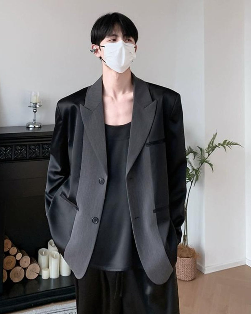 Korean Loose Jacket BKC0206 - KBQUNQ｜ファッション通販