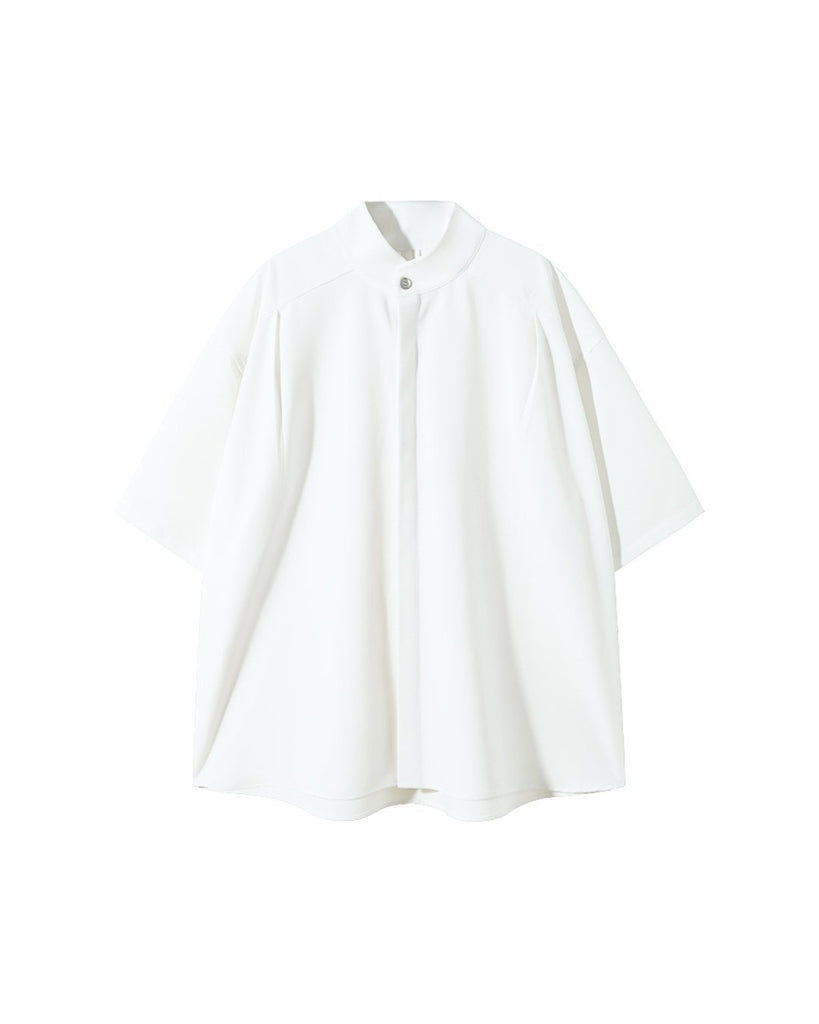 Korean Mock Neck Shirt CCR0027 - KBQUNQ｜韓国メンズファッション通販サイト