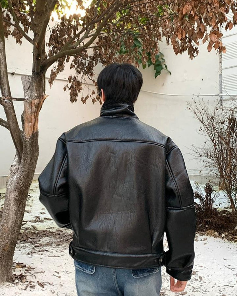 Leather Boa Short Jacket OYC0030 - KBQUNQ｜ファッション通販