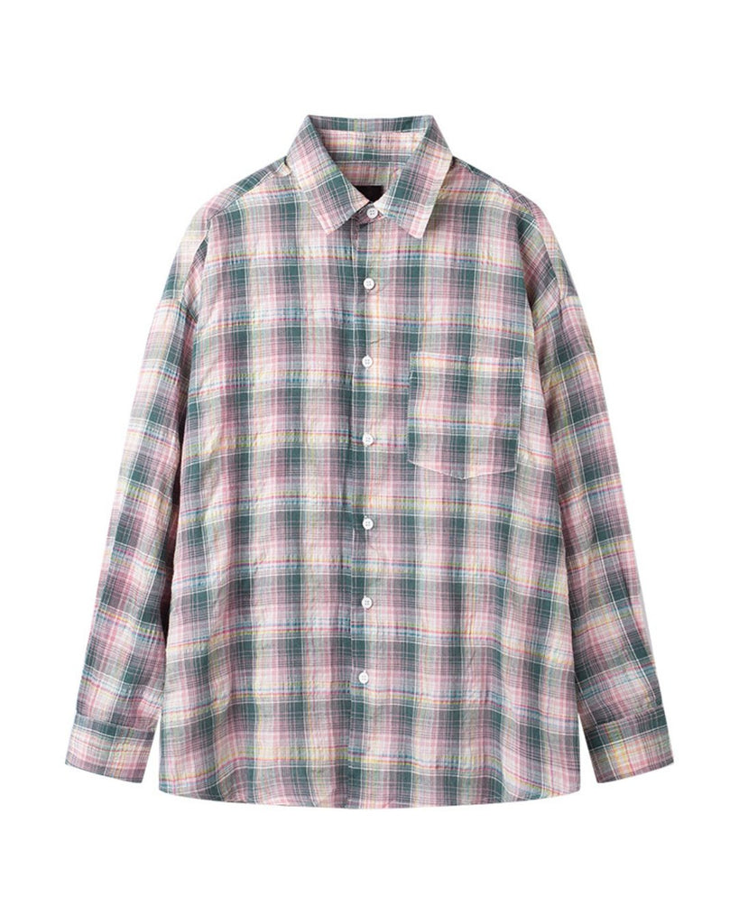 Long Sleeve Shirt BKC0185 - KBQUNQ｜韓国メンズファッション通販サイト