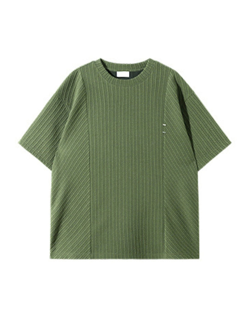 Loose Round Neck T-Shirt CCR0003 - KBQUNQ｜韓国メンズファッション通販サイト
