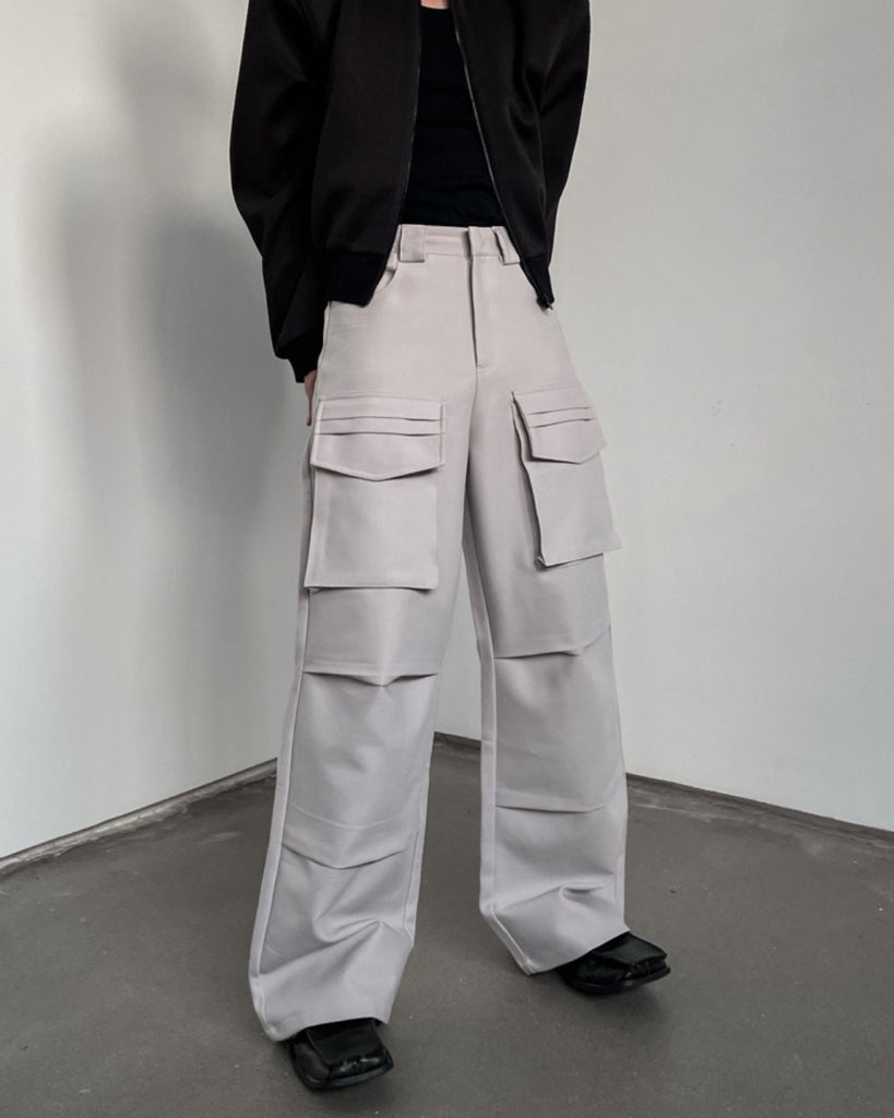 Loose Wide Pants TNS0080 - KBQUNQ｜韓国メンズファッション通販サイト