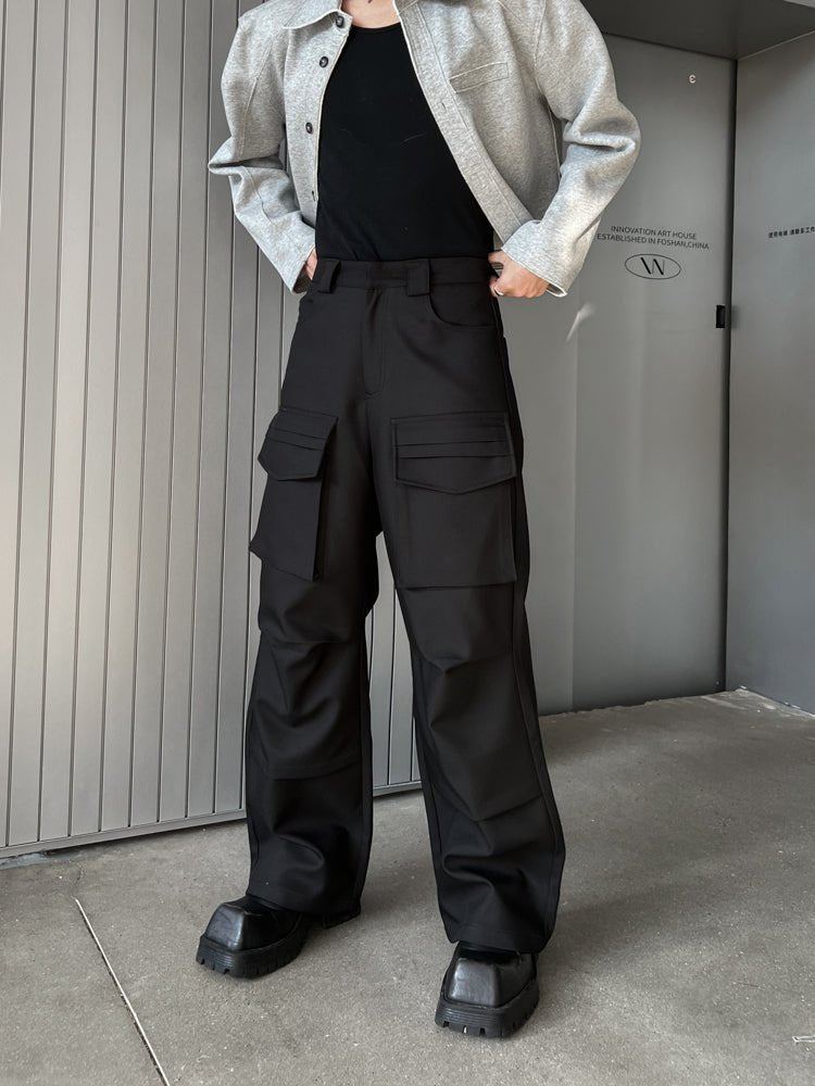 Loose Wide Pants TNS0080 - KBQUNQ｜韓国メンズファッション通販サイト
